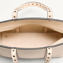 Beige Calfskin Tote Bag