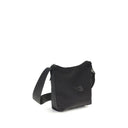 Black Polyester Shoulder Bag