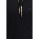 Black Cotton Sweatshirt