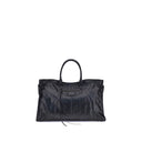 Black Calf Leather Bos Taurus Shoulder Bag