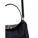 Black Calf Leather Bos Taurus Shoulder Bag
