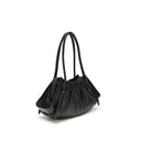 Black Leather Shoulder Bag