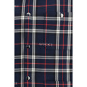 Blue Cotton Jackets And Coat