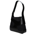 Black Fabric Shoulder Bag