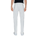White Cotton Chino Pants