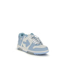 Light Blue Rubber Low Top Sneakers