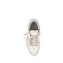 Beige Rubber Low Top Sneakers