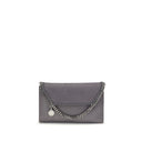 Gray Polyester Shoulder Bag