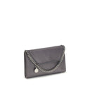 Gray Polyester Shoulder Bag