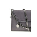 Gray Polyester Shoulder Bag