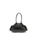 Black Calf Leather Bos Taurus Shoulder Bag