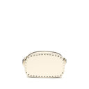 Cream Calf Leather Bos Taurus Shoulder Bag