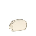 Cream Calf Leather Bos Taurus Shoulder Bag