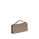 Beige Calf Leather Bos Taurus Wallet