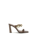 Brown Calf Leather Bos Taurus Sandals