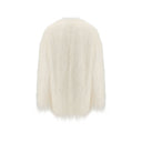 White Polyester Coat