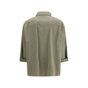 Bicolor Cotton Dress Shirt