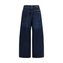 Blue Cotton Jeans Denim