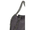 Brown Polyester Shoulder Bag