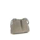 Gray Calf Leather Bos Taurus Shoulder Bag