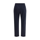 Blue Cotton Joggers (Workout Pants)