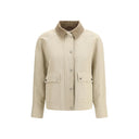 Beige Cotton Coat