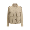 Beige Cotton Coat