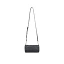 Black Calfskin Shoulder Bag