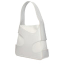 White Fabric Handbag