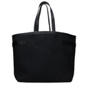 Black Fabric Shoulder Bag