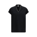 Black Cotton T-Shirt
