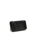 Black Calf Leather Bos Taurus Shoulder Bag