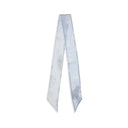 Light Blue Silk Scarf