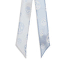 Light Blue Silk Scarf
