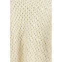 Cream Fleece Wool Sweatshirt