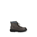 Brown Calf Leather Bos Taurus Lace-Up Boots