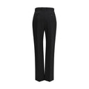 Black Cotton Dress Pants