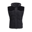 Black Polyamide Sleveless Jacket