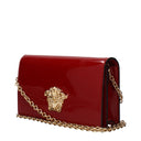 Red Leather Clutch Bag