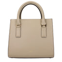 Beige Leather Handbag