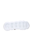 Gray Fabric Chunky Sneakers