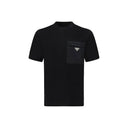 Black Cotton T-Shirt