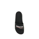 Black Rubber Slippers