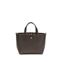 Beige Calf Leather Bos Taurus Shoulder Bag