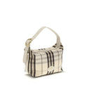 Beige Polyamide Shoulder Bag