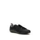Black Rubber Athletic Sneakers