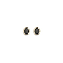 Black Brass Earrings