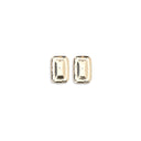 Gold Brass Earrings