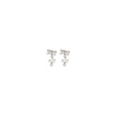 Silver Brass Earrings