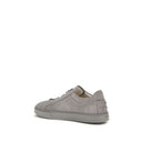 Gray Rubber Low Top Sneakers
